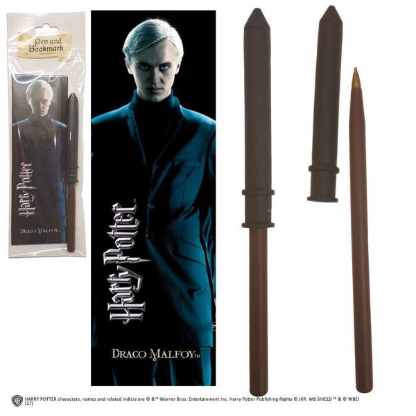 Set Marcapaginas y Boligrafo Drako Malfoy HP