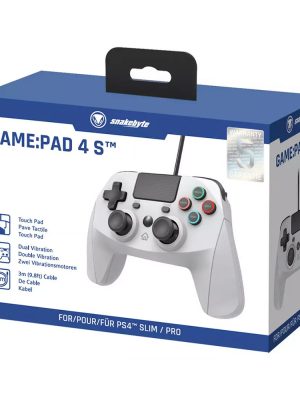 Mando Blanco con Cable Snakebyte PS4