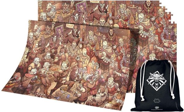 Pack The Witcher Birthday Puzzle + Poster + Bolsa de Tela