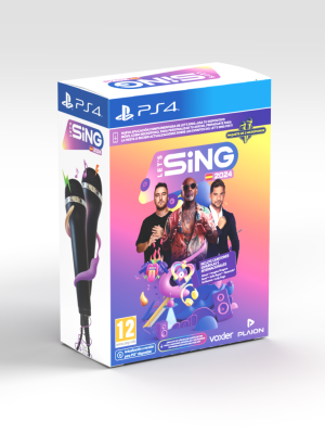 Let´s Sing 2024 + 2 micros PS4