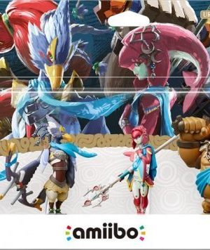 Pack Amiibo Daruk, Mipha, Urbosa y Revali