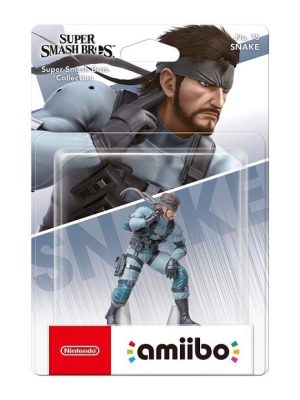 Amiibo Solid Snake (Colección Super Smash Bros)