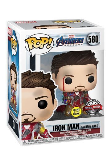 Funko Pop Iron Man (I am Iron Man) 580