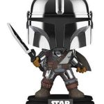 Funko Pop The Mandalorian with Darksaber 491
