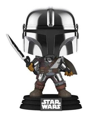 Funko Pop The Mandalorian with Darksaber 491