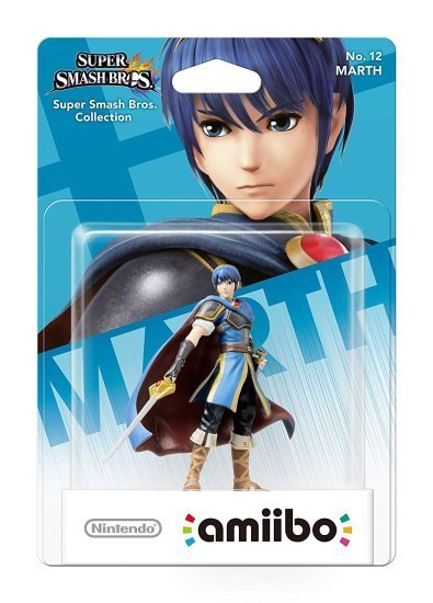 Amiibo Marth Smash Bros Nº12