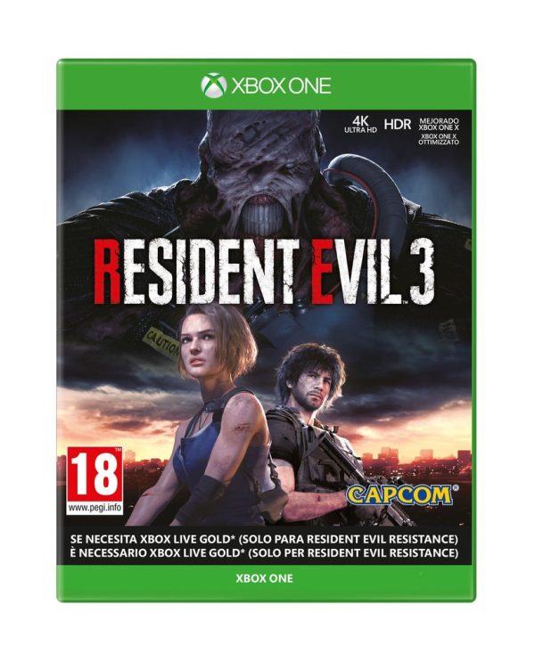 Resident Evil 3 Remake XBOX ONE