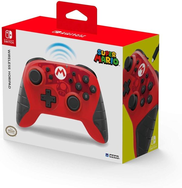 Mando Wireless Horipad Super Mario Switch