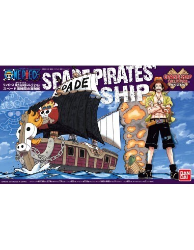 Maqueta One Piece Spade Pirates Ship Rerun