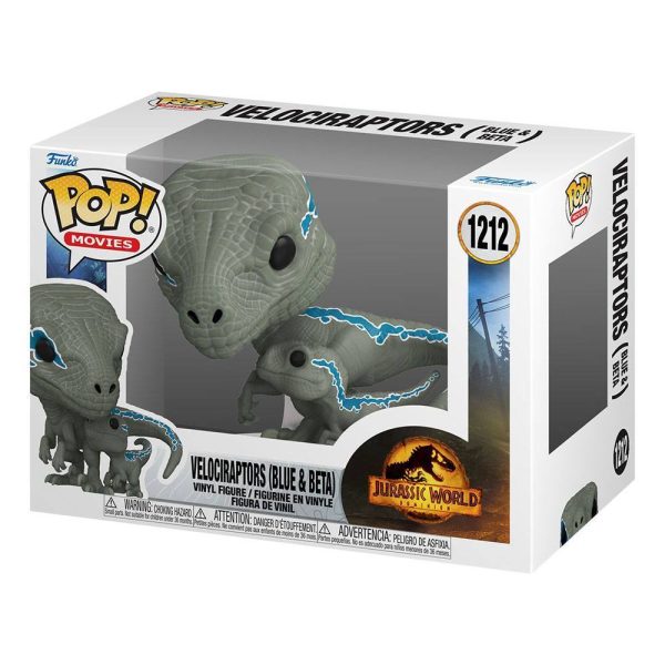 Funko Pop Velociraptors (Blue & Beta) 1212