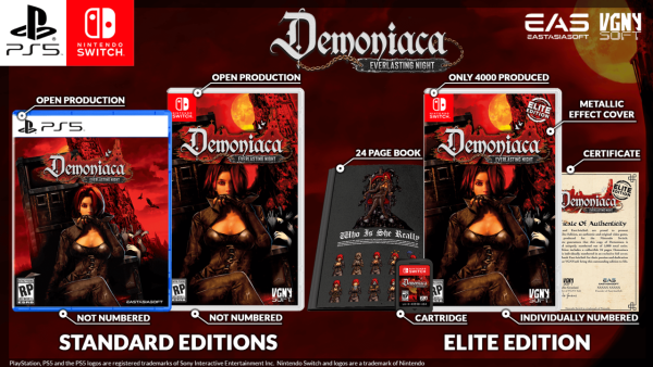 Demoniaca: Everlasting Night PS5