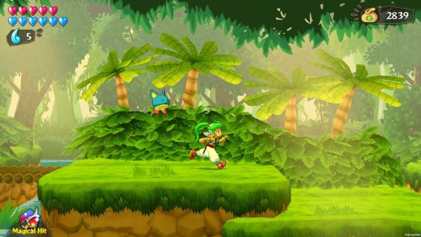 Wonder Boy Asha in Monster World SWITCH