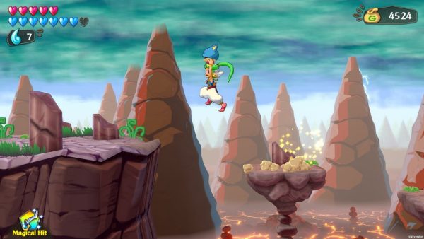 Wonder Boy Asha in Monster World SWITCH