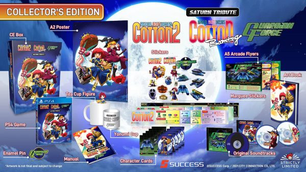 Cotton Guardian Force Saturn Tribute Collector's Edition PS4