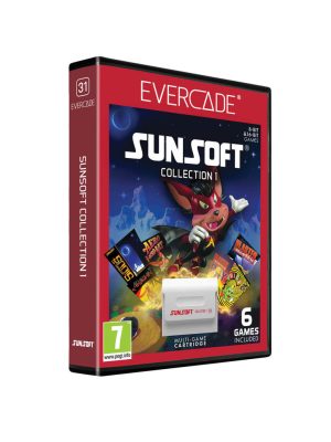 Cartucho Evercade Sunsoft Collection 1