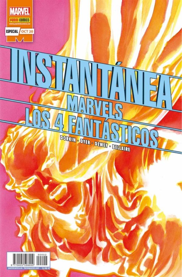 Instantanea Marvel Nº02 Los 4 Fantasticos