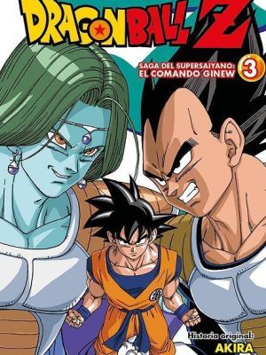 Dragon Ball Z Anime Comics Saga del Comando Ginew Nº03 de 6