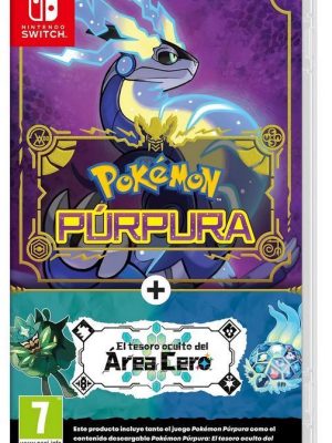 Pokemon Purpura + El Secreto del Area Cero SWITCH