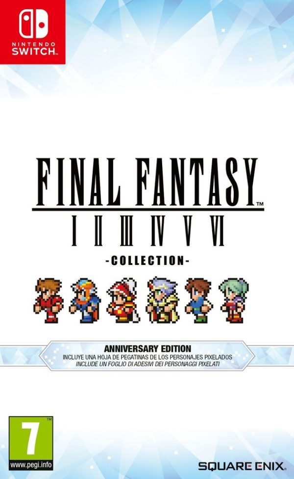 Final Fantasy I-VI Anniversary Edition SWITCH