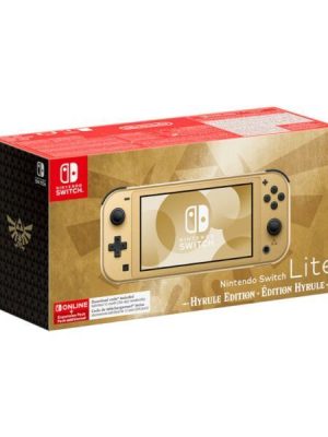 Nintendo Switch Lite Hyrule Edition + 12 meses NSO