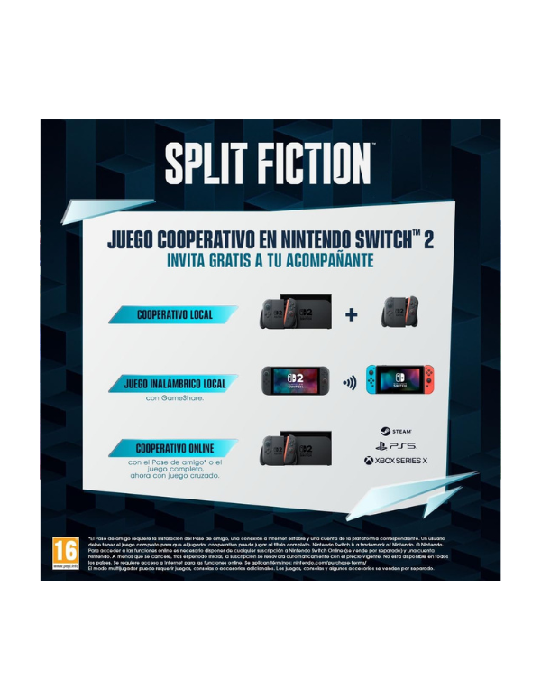 Split Fiction (Code in a box) SWITCH 2