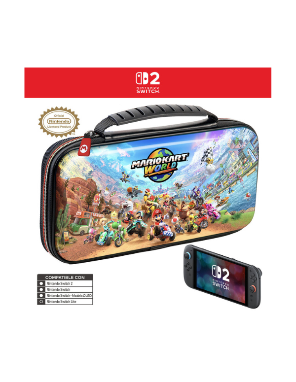 Funda Mario Kart World Deluxe Travel SWITCH 2