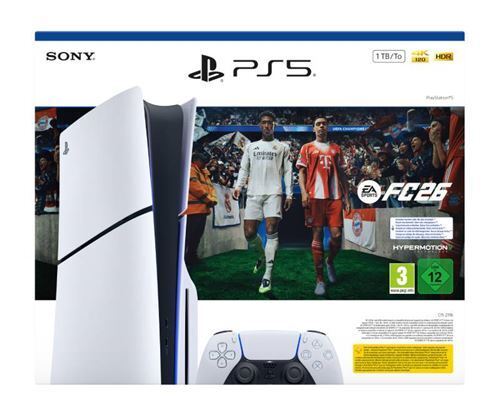 Consola PS5 + EA Sports FC 26 (Código de Descarga)