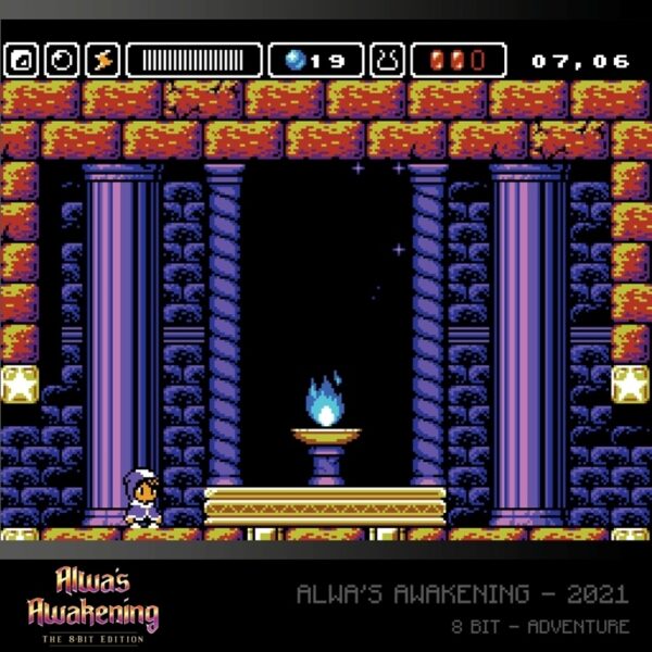 Blaze Evercade Alwa´s Awakening y Cathedral