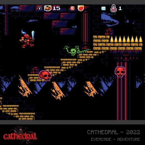 Blaze Evercade Alwa´s Awakening y Cathedral