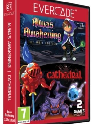 Blaze Evercade Alwa´s Awakening y Cathedral
