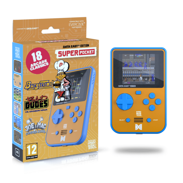 Consola HyperMegaTech! Super Pocket DATA EAST Edition