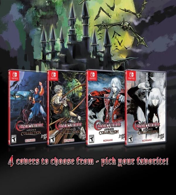 Castlevania: Advance Collection - Carátula 4 SWITCH