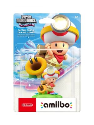Amiibo Captain Toad & Talking Flower