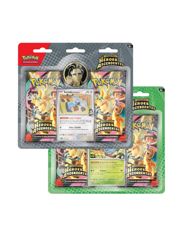 Blister Megaevolucion Héroes Ascendentes Español