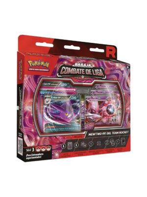 Baraja Combate de Liga Mewtwo EX del Team Rocket Español