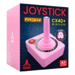 Atari CX40+ Wireless Joystick Rosa