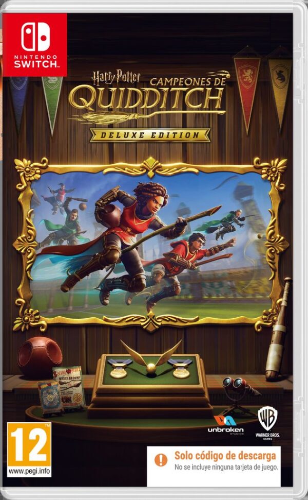 Harry Potter: Campeones de Quidditch Deluxe Edition SWITCH (CIAB)