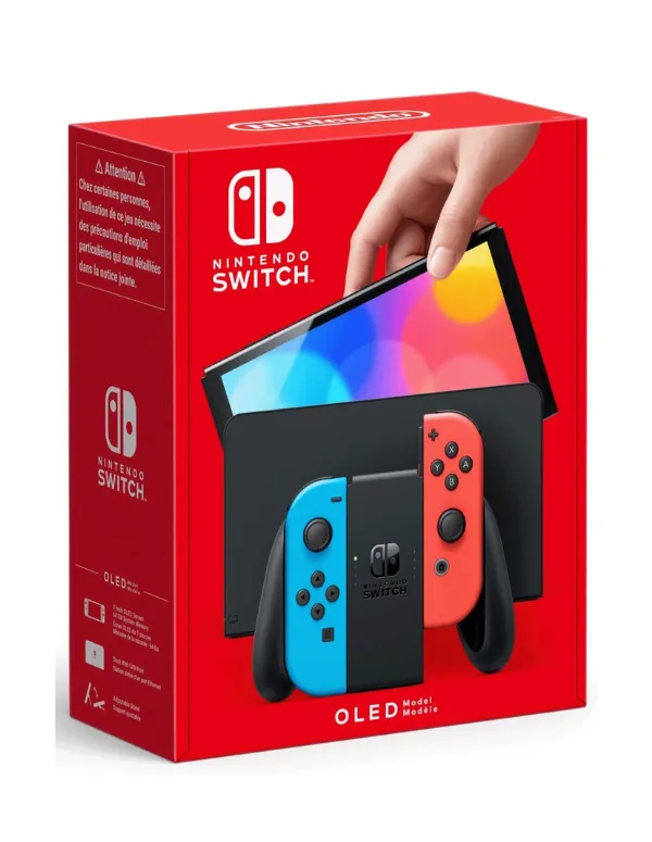 Consola Nintendo Switch Oled Azul Neon/ Rojo